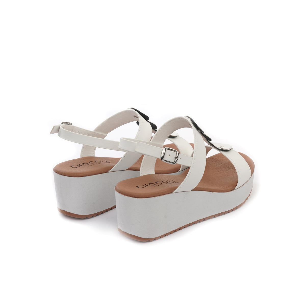 SANDALO  ZEPPA SHAPES BIANCO<BR/> 