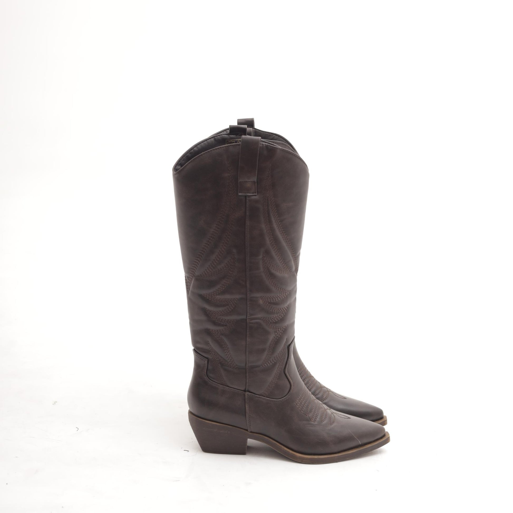 STIVALE CAMPEROS RICAMO TESTA DI MORO MP2702-3PUTM CHOCOLA