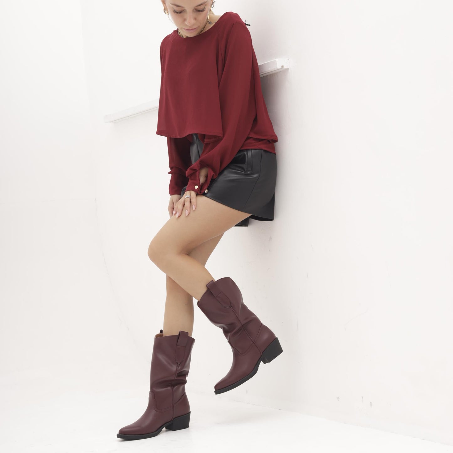 STIVALE CAMPEROS MORBIDO BORDEAUX MP2737-1PUBR CHOCOLA