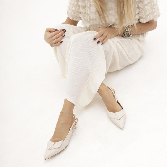 SLINGBACK NODO BEIGE 