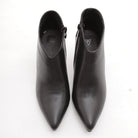 TRONCHETTO BASSO SAGOMATO NERO<BR/> 