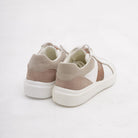 SNEAKERS PYTHON BIANCO/CUOIO<BR/> 