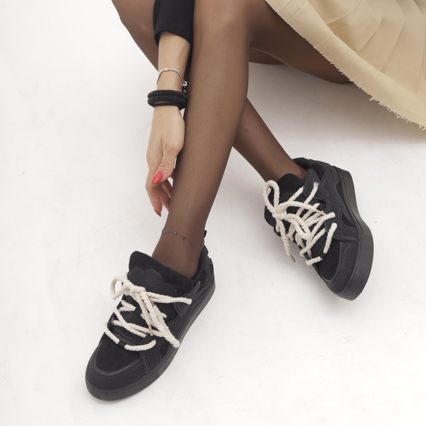 SNEAKERS SKATE NERO MP905-1AMFNE CHOCOLA