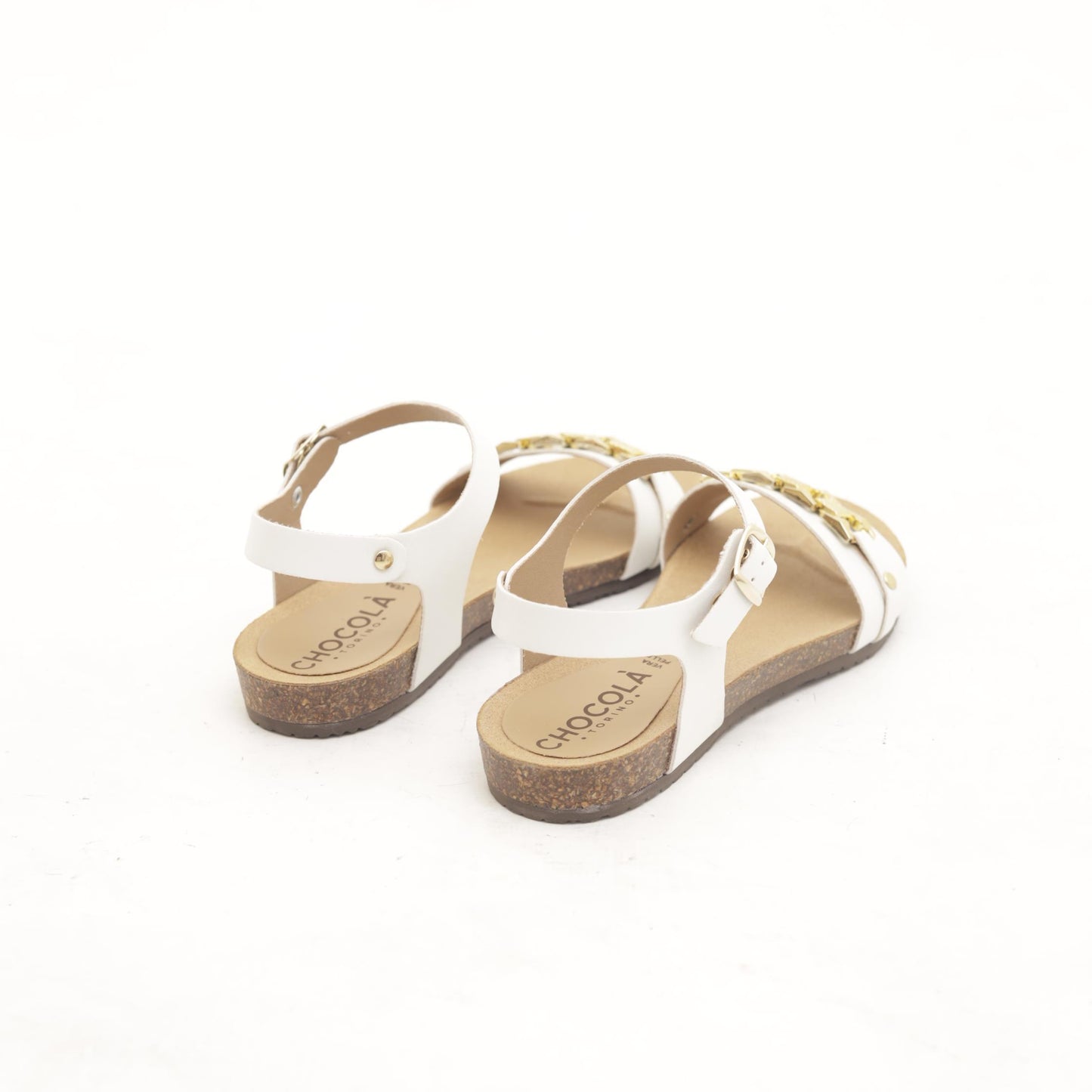 SANDALO BIO FASCIA CATENA BIANCO 