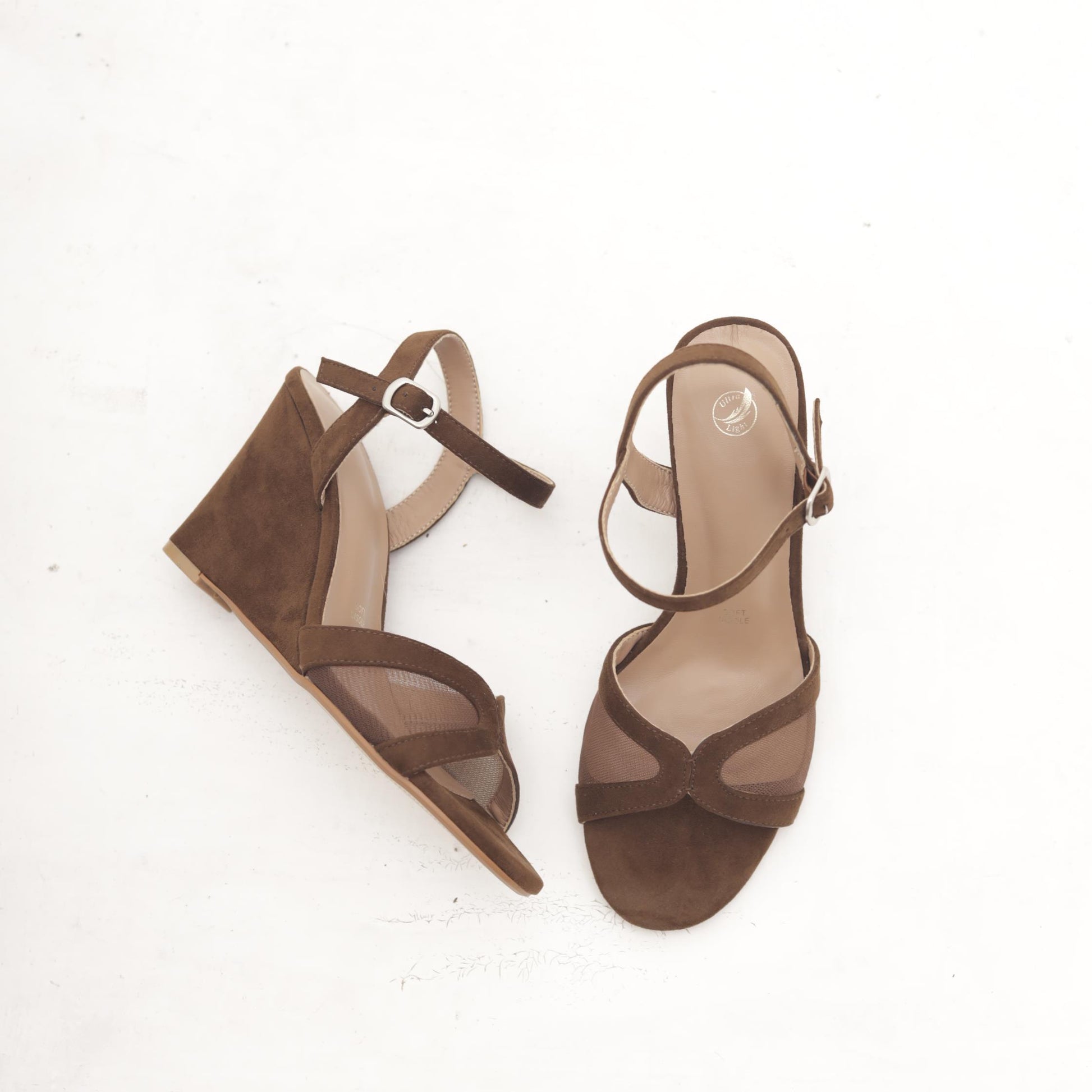 SANDALO ZEPPA MESH MARRONE 