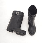 BIKER PRD RISVOLTATO NERO 