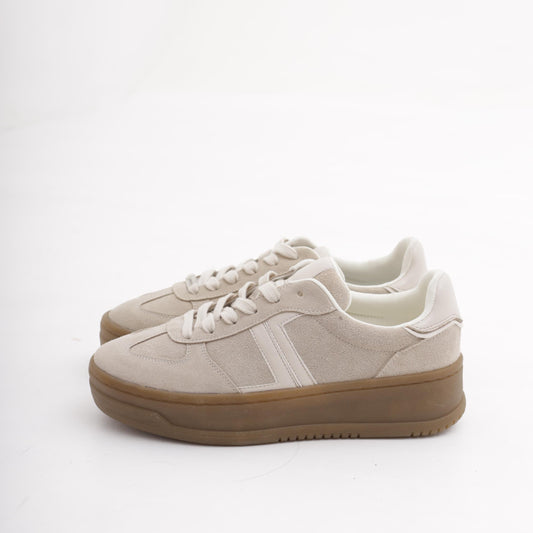 SNEAKERS PLATFORM BEIGE<BR/> 