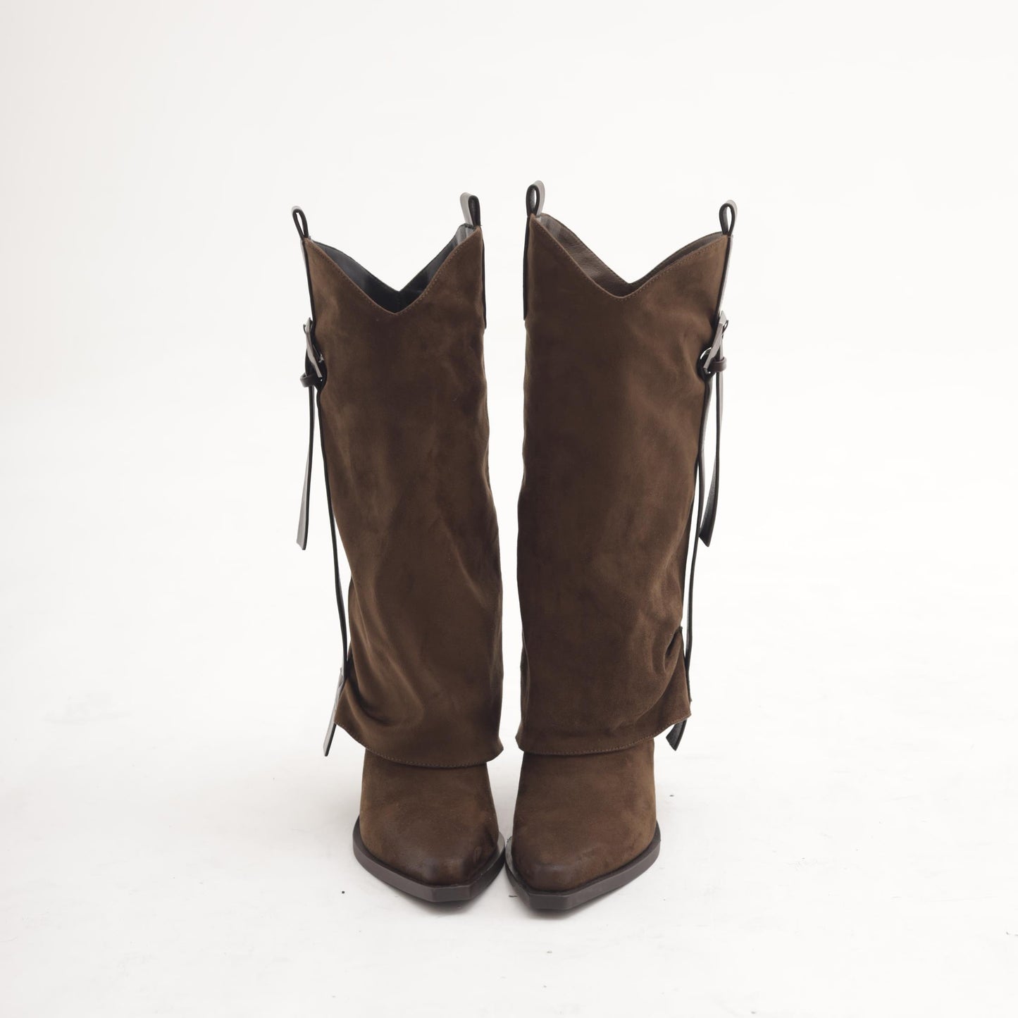 STIVALE TEXANO RISVOLTATO MARRONE MP2701-4MFMR CHOCOLA