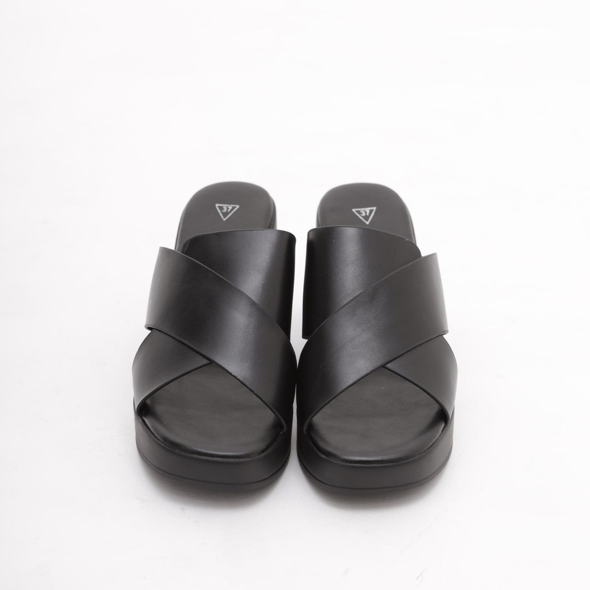 SANDALI INCROCIO NERO 