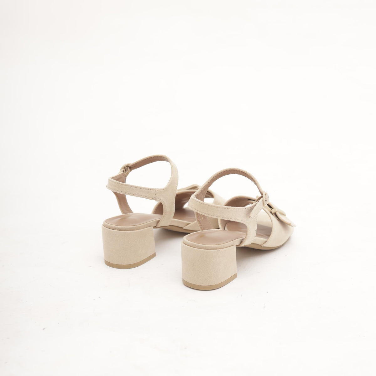 SANDALO FIBBIA BEIGE 