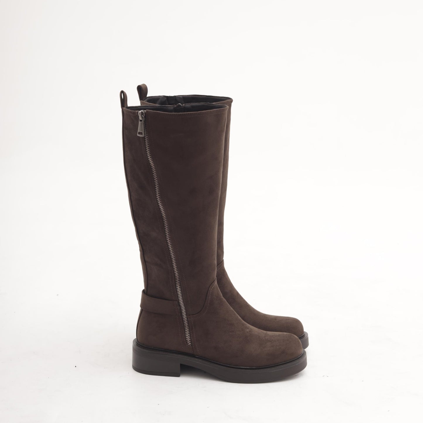 STIVALE ZIP ESTERNA TESTA DI MORO MP2744-3PUTM CHOCOLA