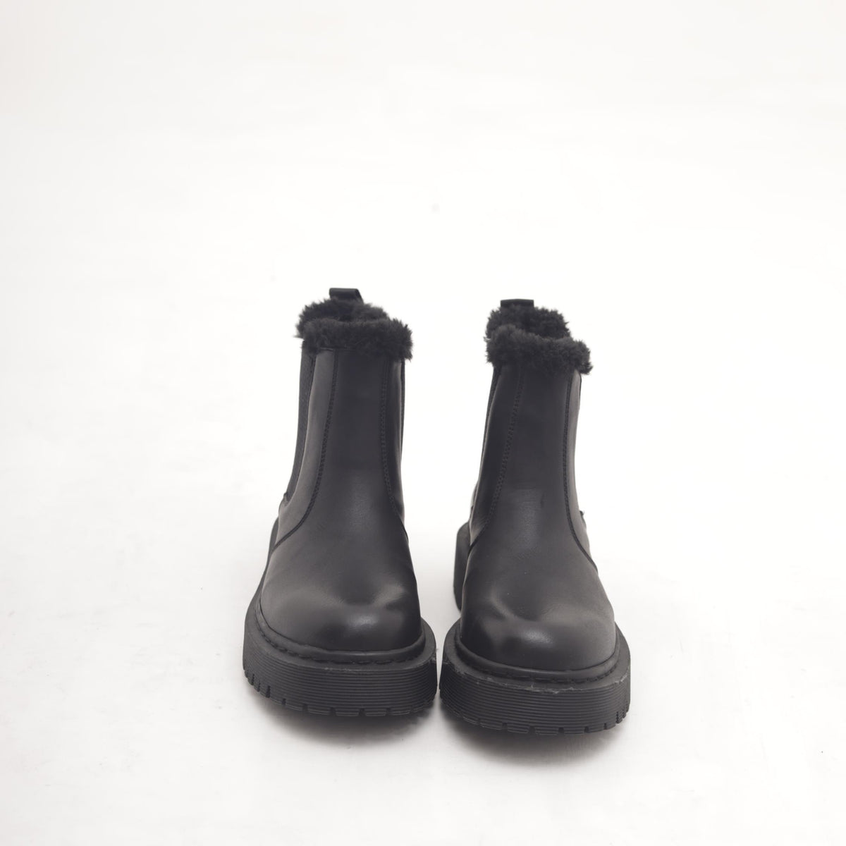 STIVALETTO CHELSEA BASSO FUR NERO 