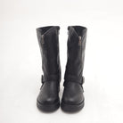STIVALE BIKER ZIP NERO 