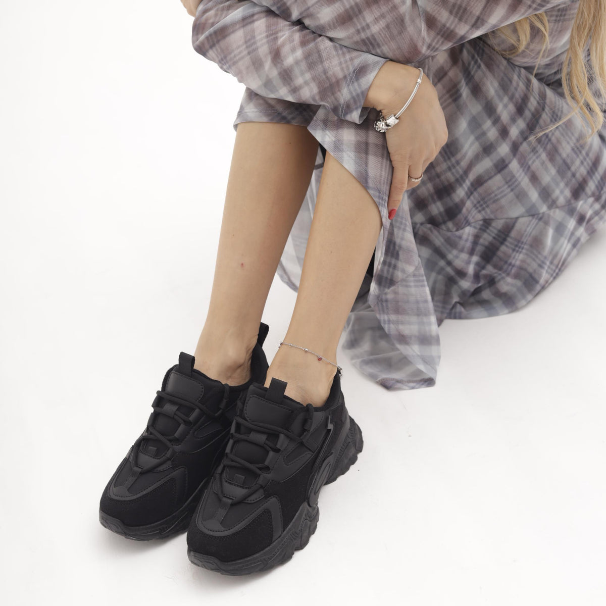 SNEAKERS TRACK NERO 
