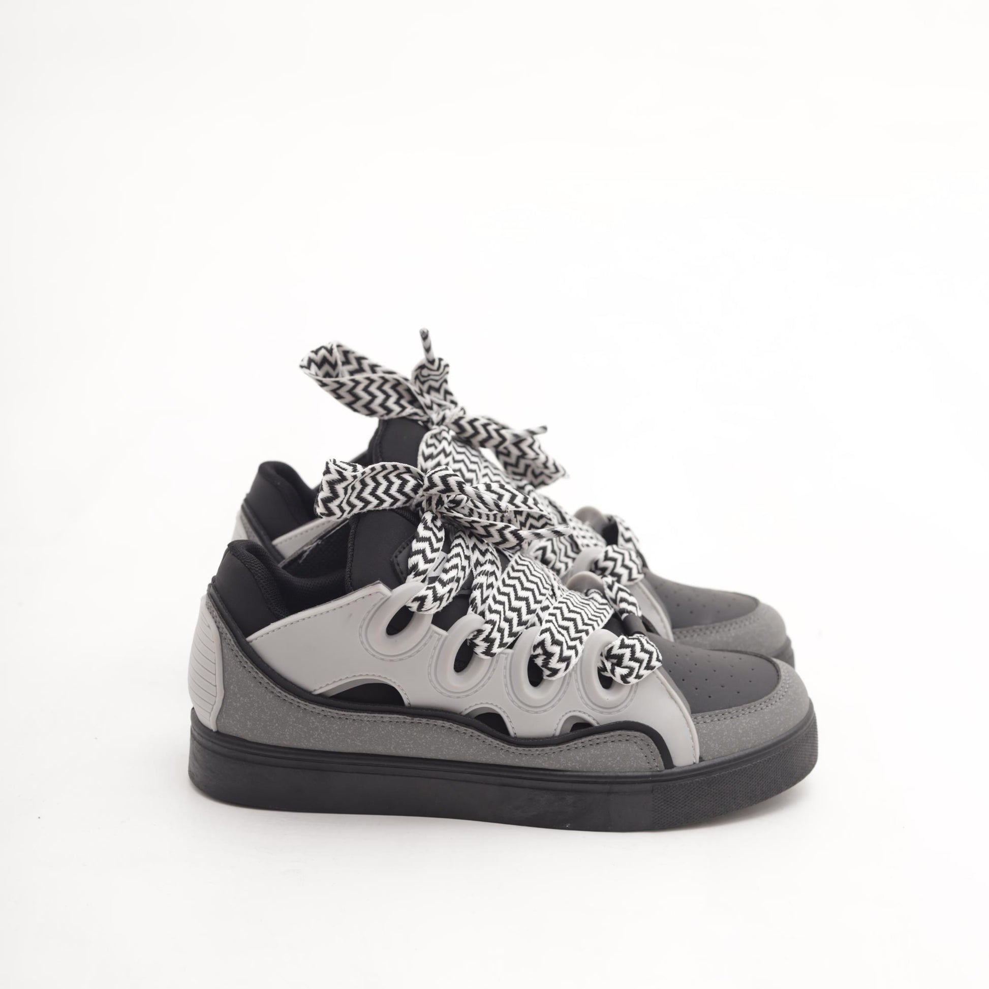 SNEAKERS SKATE MULTISTRATO NERO MP905APUNE CHOCOLA