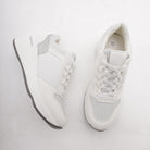 SNEAKERS ALTA SHINY BIANCO<BR/> 