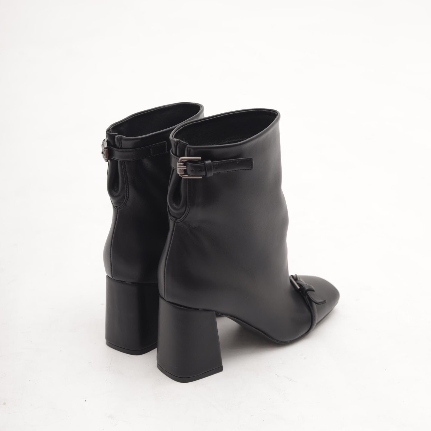 STIVALETTO OVERSIZE TACCO NERO 