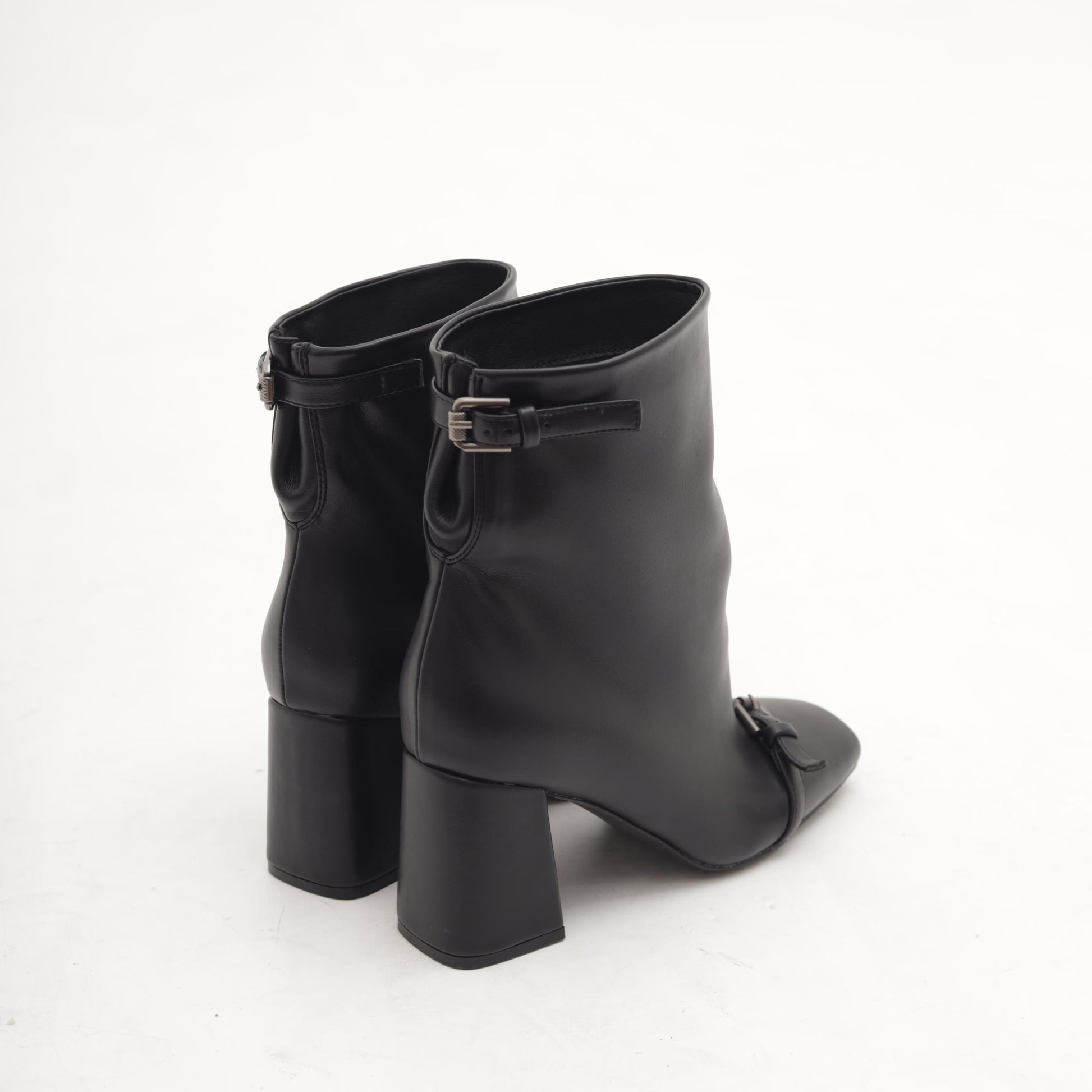 STIVALETTO OVERSIZE TACCO NERO 