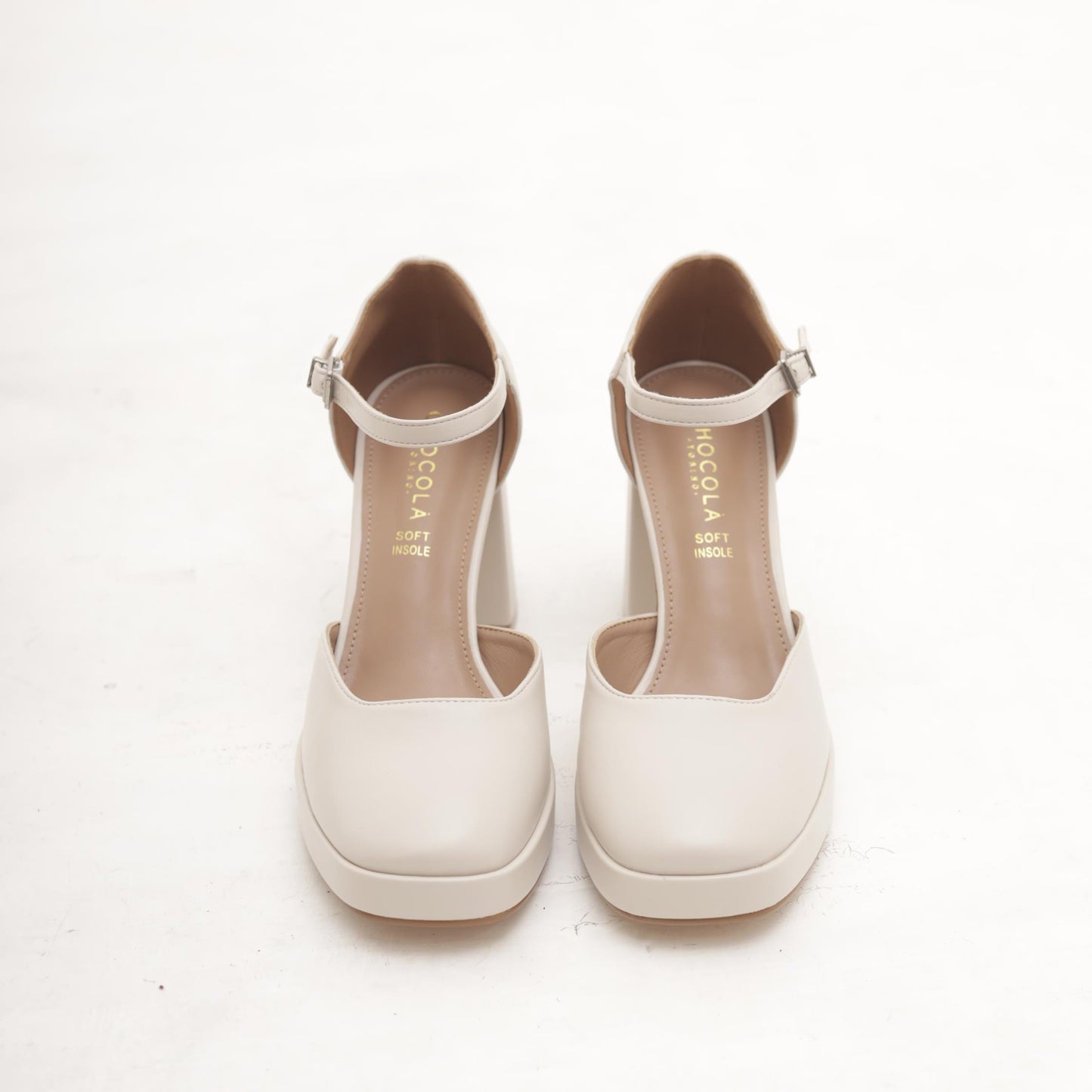 DECOLLETE' D'ORSAY PLATEAU BEIGE 