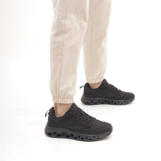 SNEAKERS RUNNING CLOUD NERO MP2605-4PUNE CHOCOLA