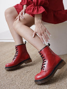 ANFIBIO 8 BUCHI ROSSO 