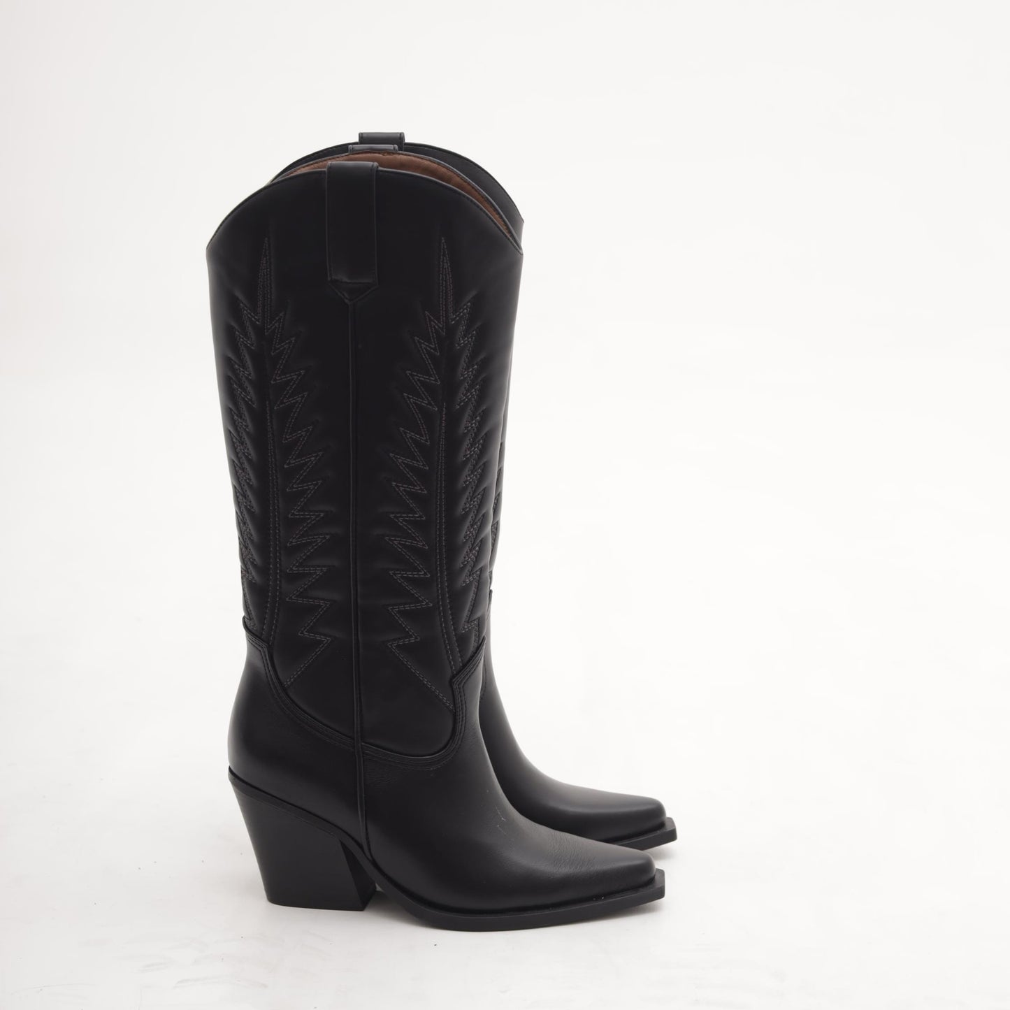 STIVALE TEXANO TACCO MP2701-6PUNE CHOCOLA