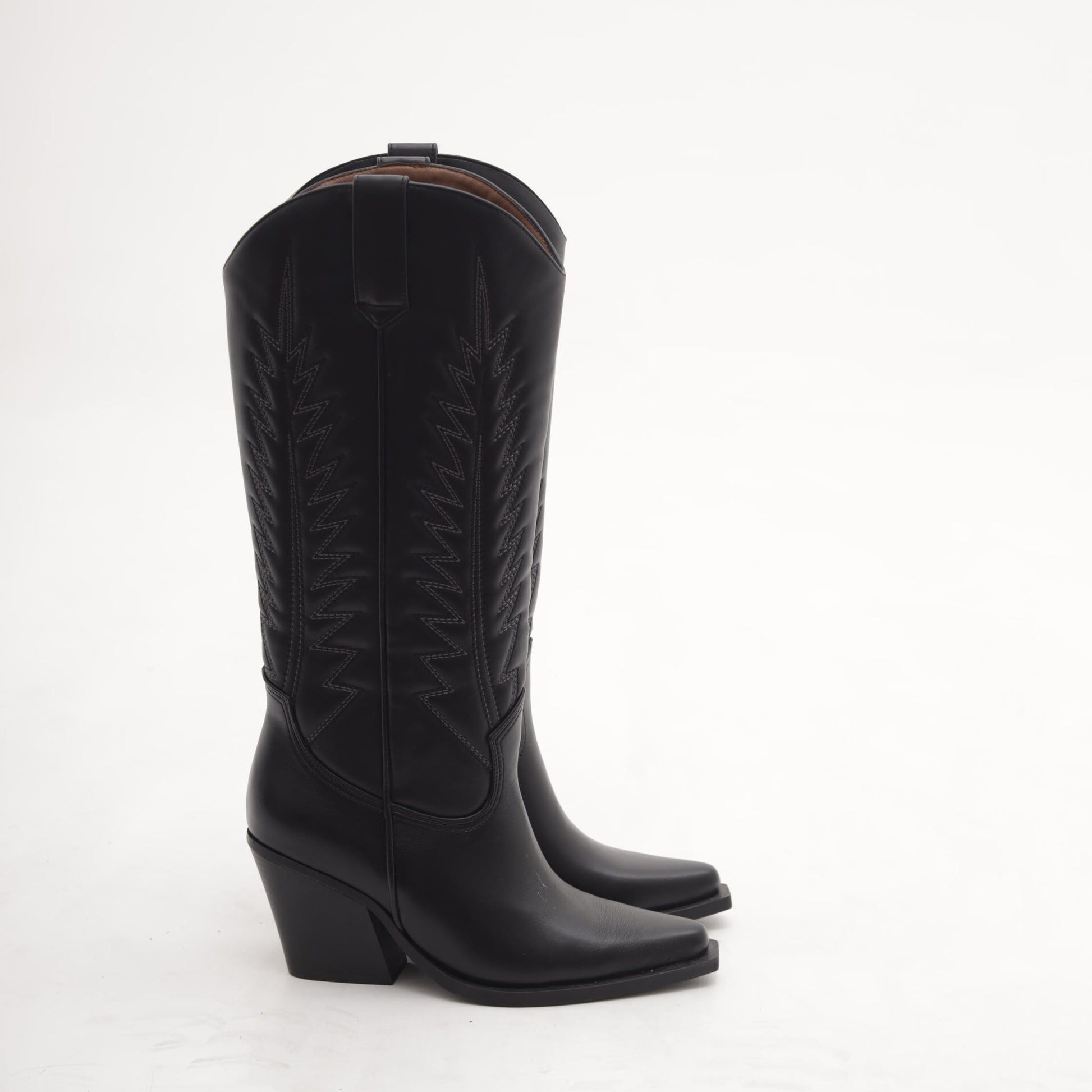 STIVALE TEXANO TACCO MP2701-6PUNE CHOCOLA