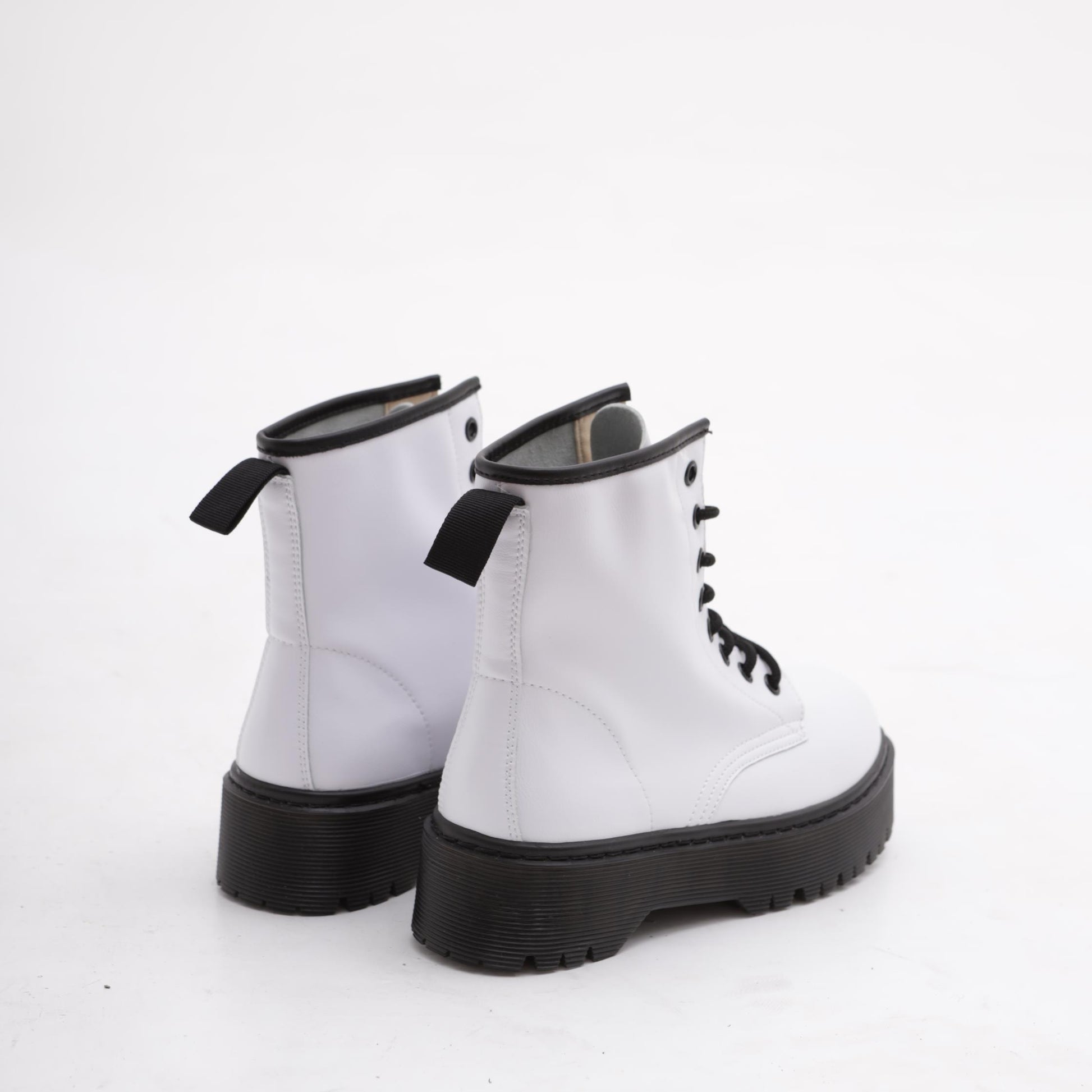 ANFIBIO 8 BUCHI PLATFORM BIANCO MT89PUBI CHOCOLA