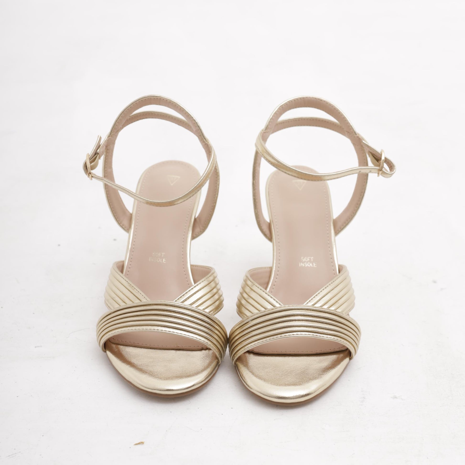 SANDALO V RIGATO PLATINO 