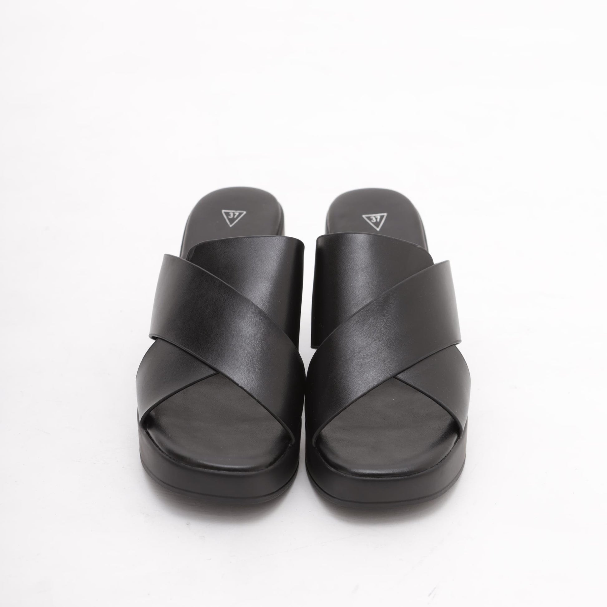 SANDALI INCROCIO NERO 