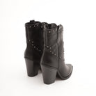 STIVALETTO CAMPEROS BORCHIE NERO 