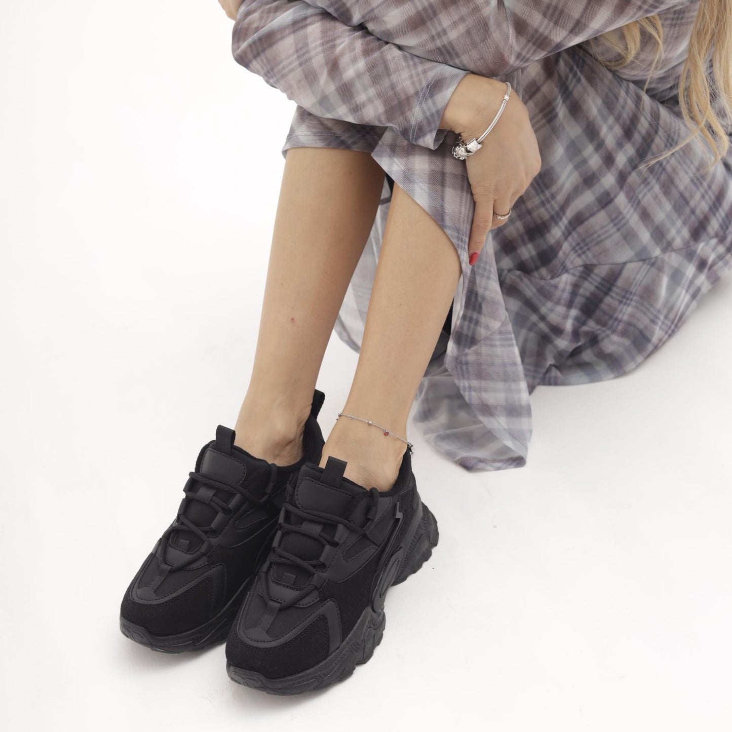SNEAKERS TRACK NERO 
