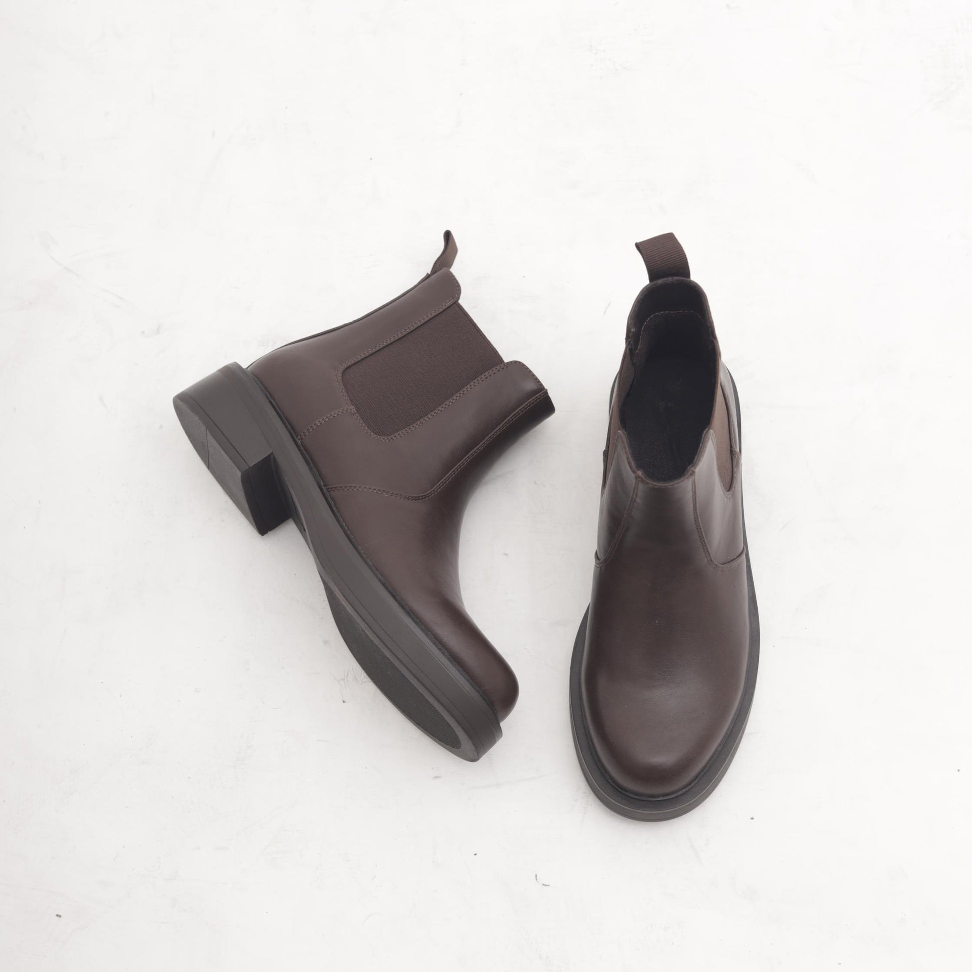 STIVALETTO CHELSEA BASSO TESTA DI MORO MP2744-1PUTM CHOCOLA