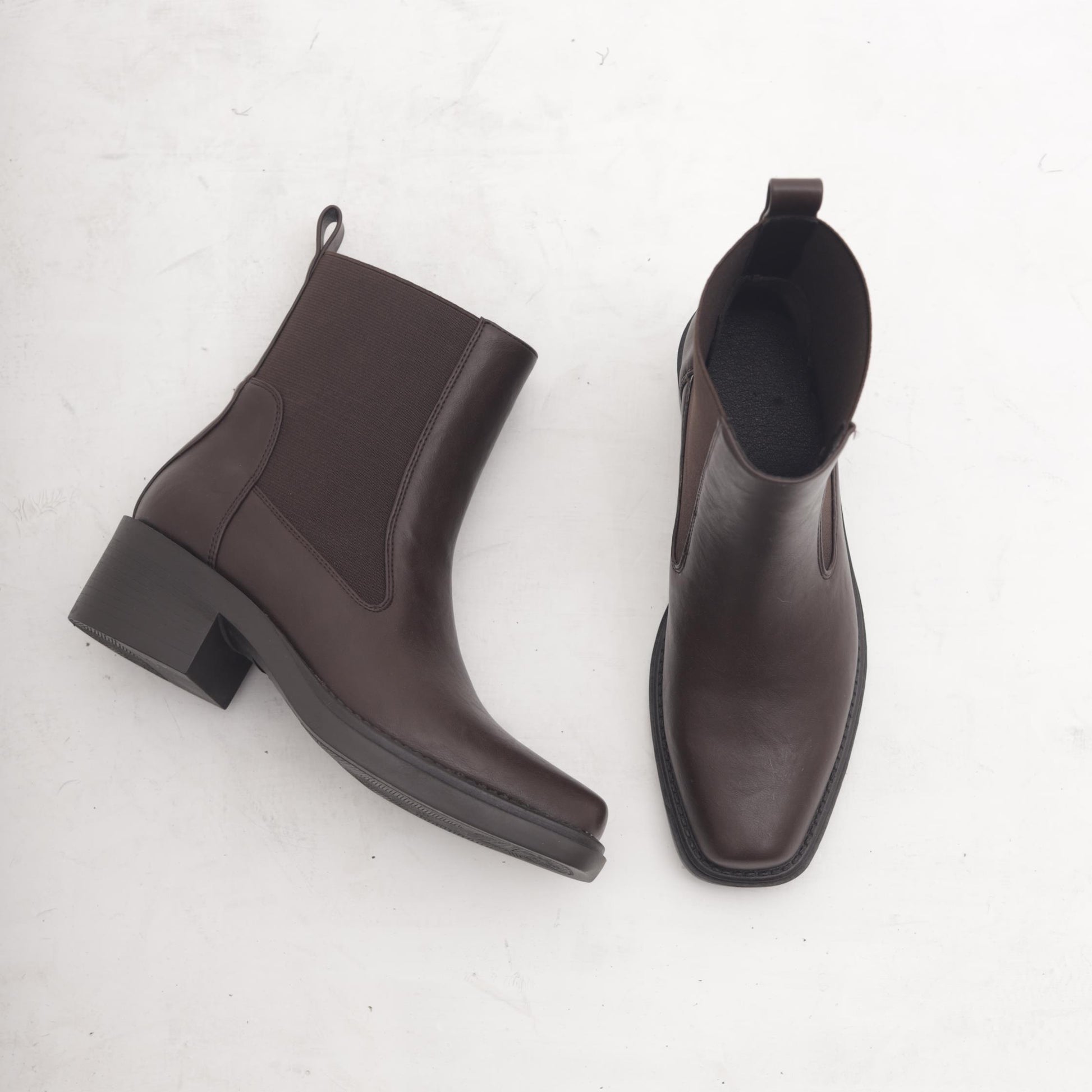 STIVALETTO TEXANO ELASTICI TESTA DI MORO MP2741-4PUTM CHOCOLA