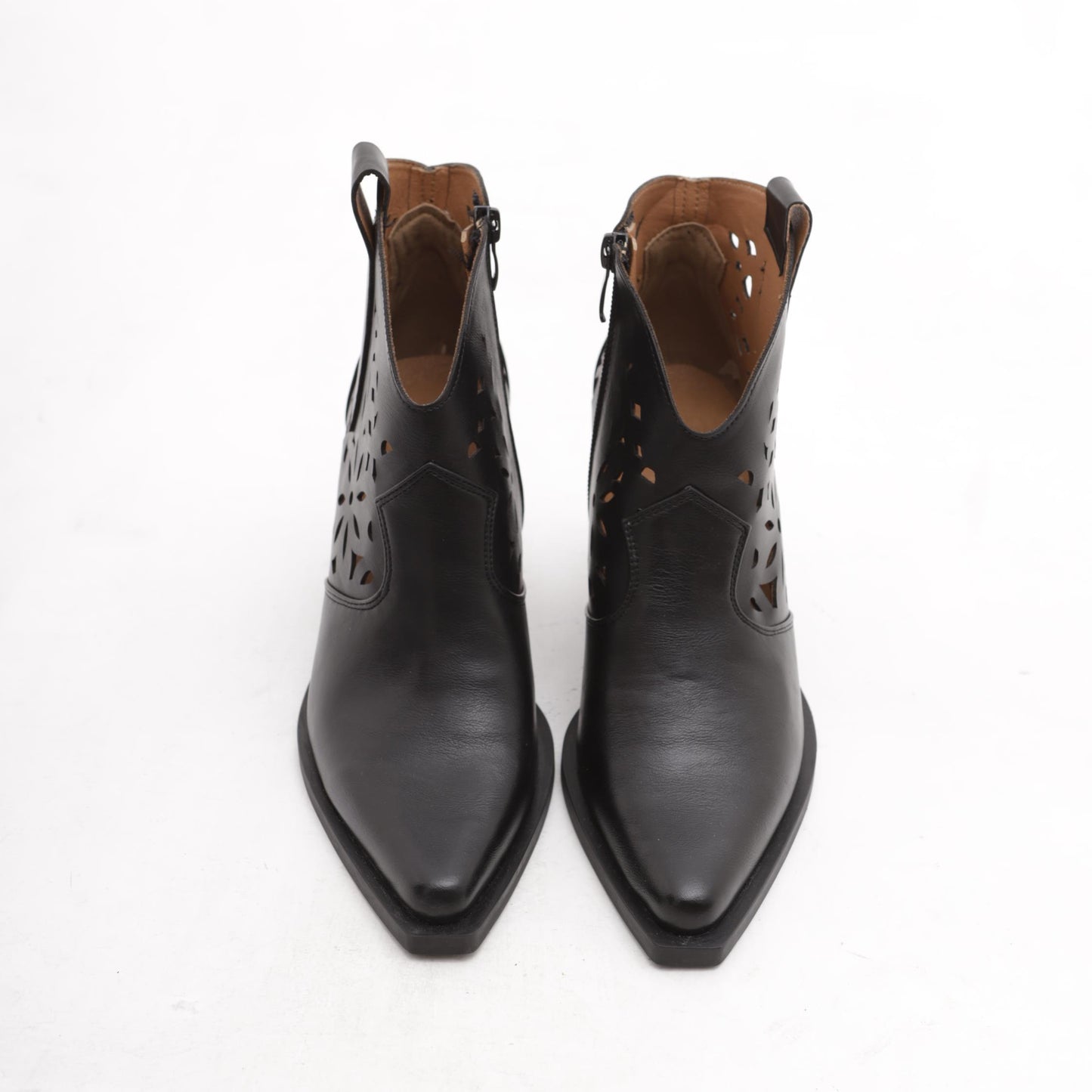 TEXANO BASSO TRAFORATO NERO 