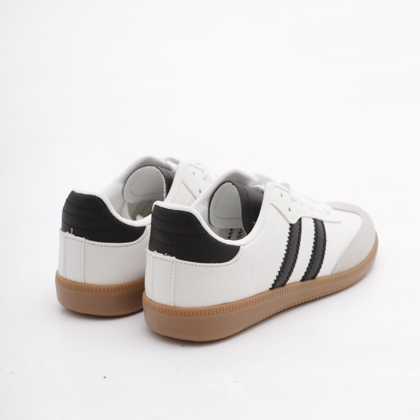 SNEAKERS FLAT BIANCO MP902-1PUBI CHOCOLA