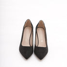 DECOLLETE' FORATA STRASS NERO 