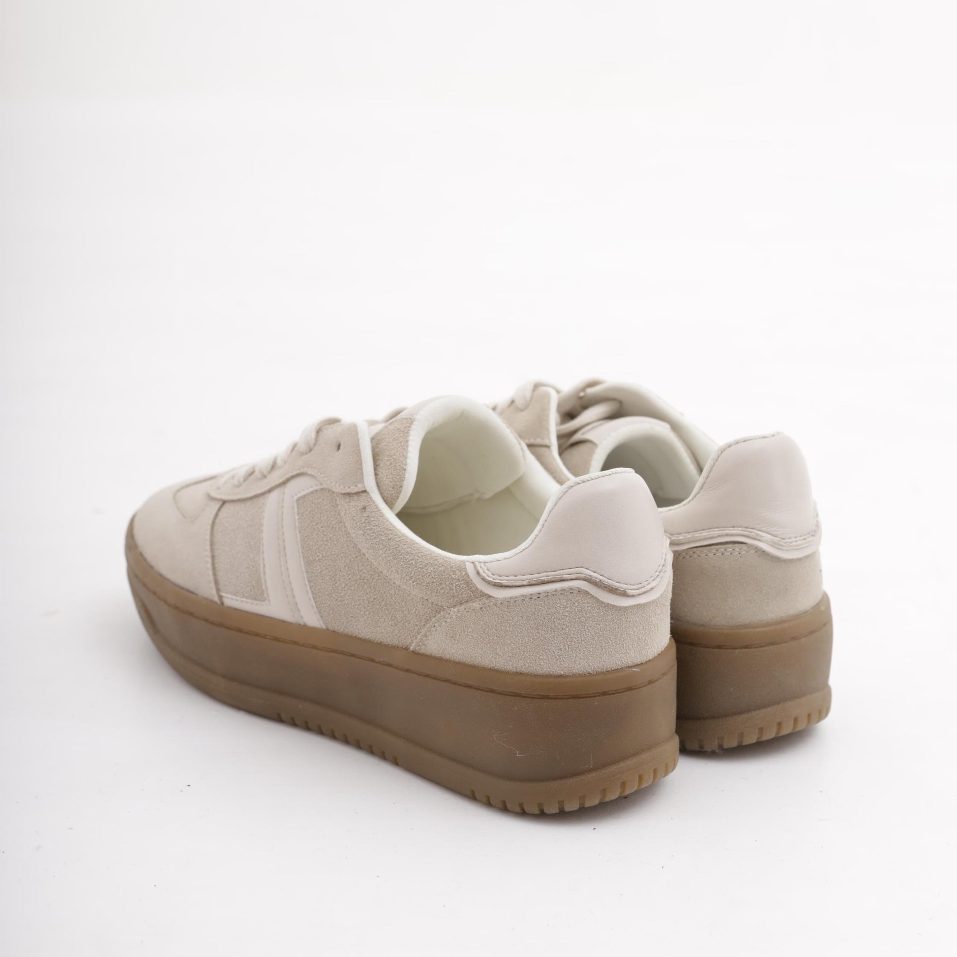 SNEAKERS PLATFORM BEIGE<BR/> 