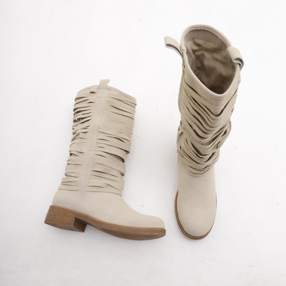STIVALI STRIPES BEIGE<BR/> 