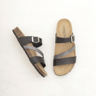 SANDALO BIO INCROCIO NERO 