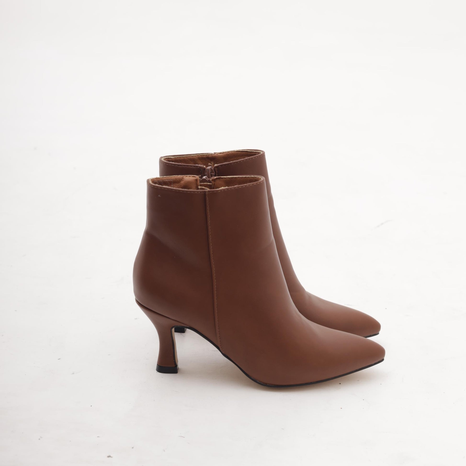 TRONCHETTO BASSO LISCIO CAMEL MP413PUCU CHOCOLA