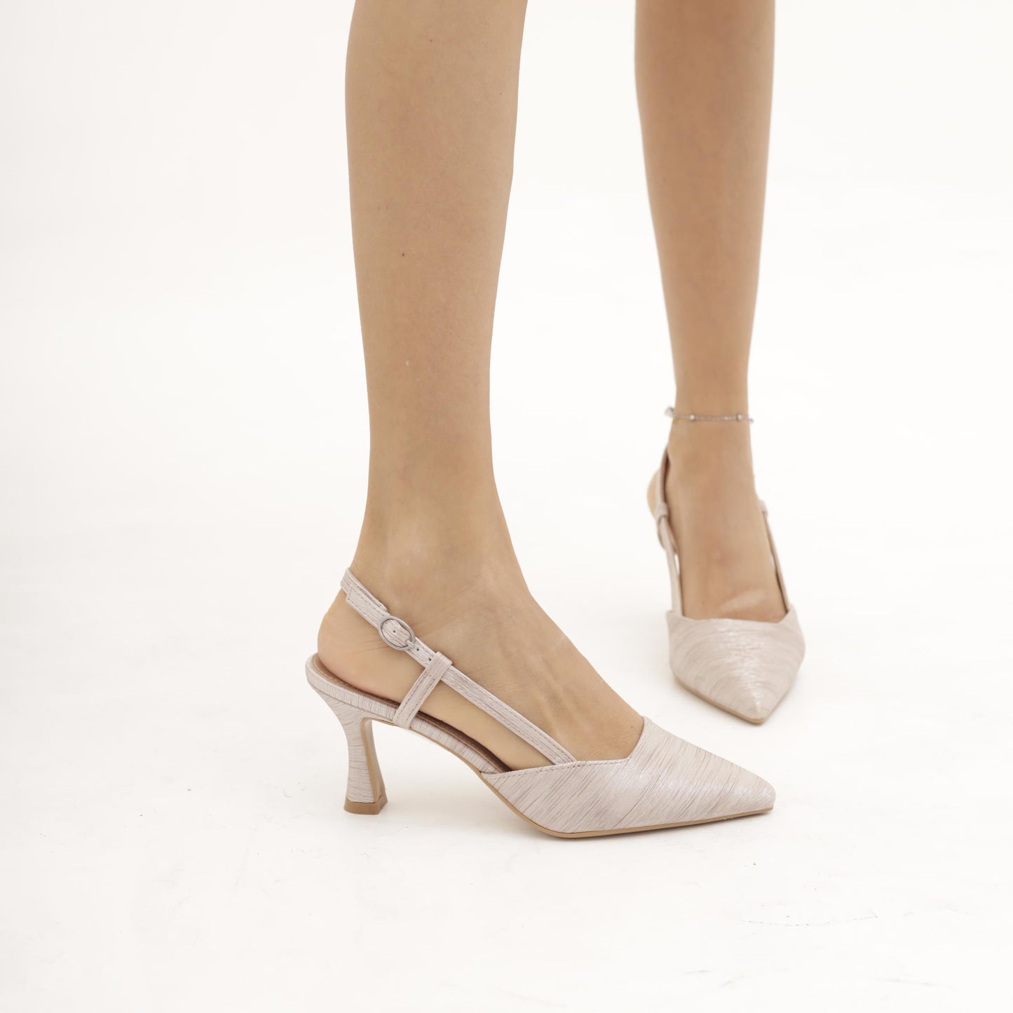 SLINGBACK CHIFFON RAME 