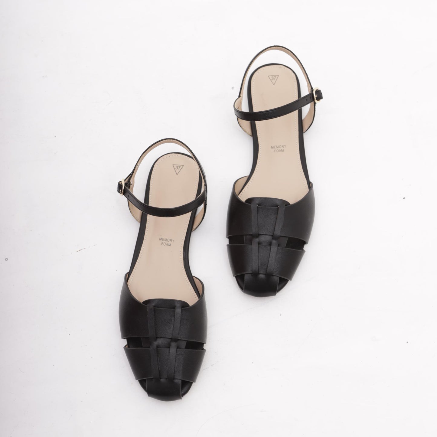 DECOLLETE' PIXIE FLAT NERO 