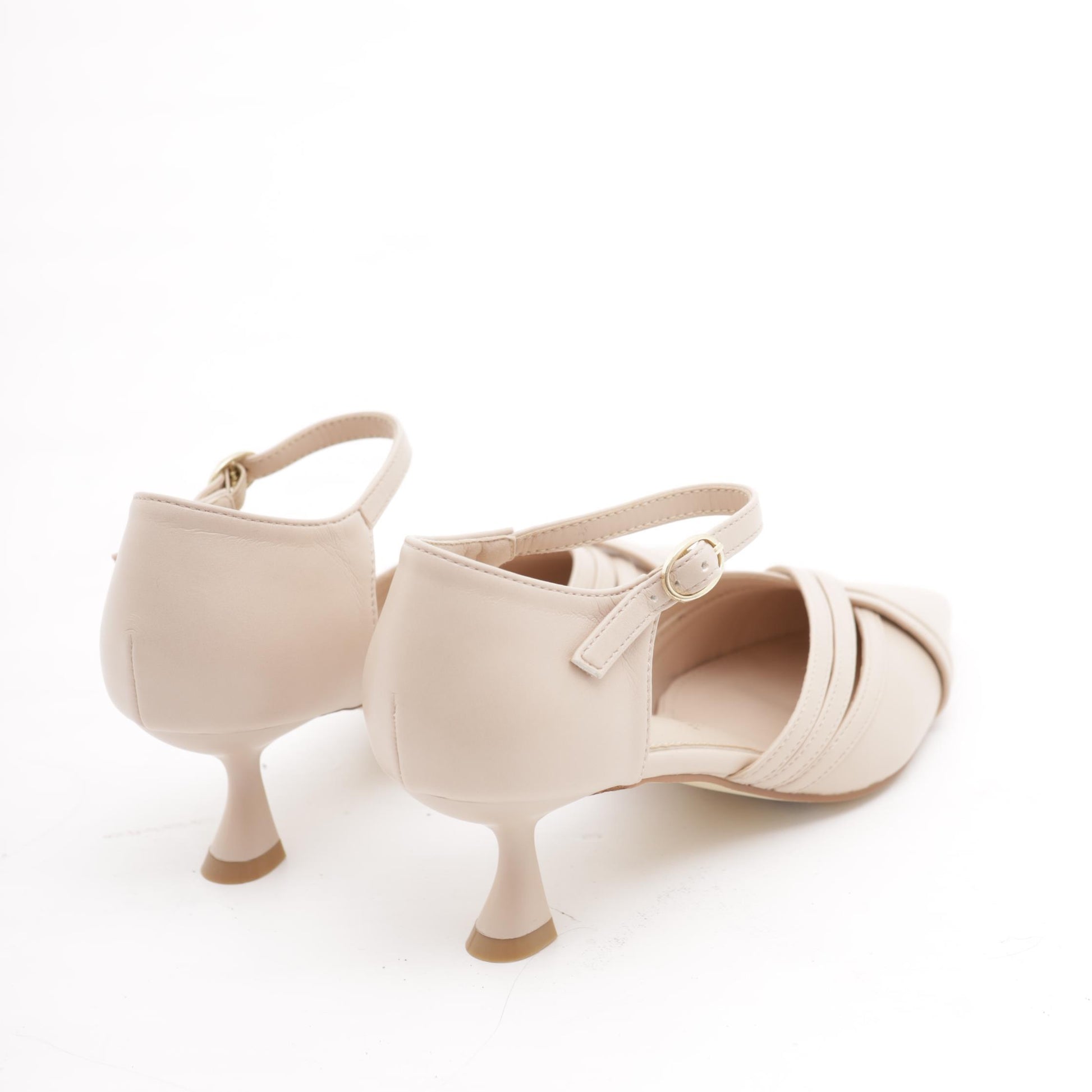 DECOLLETE' D'ORSAY CROSS NUDE 