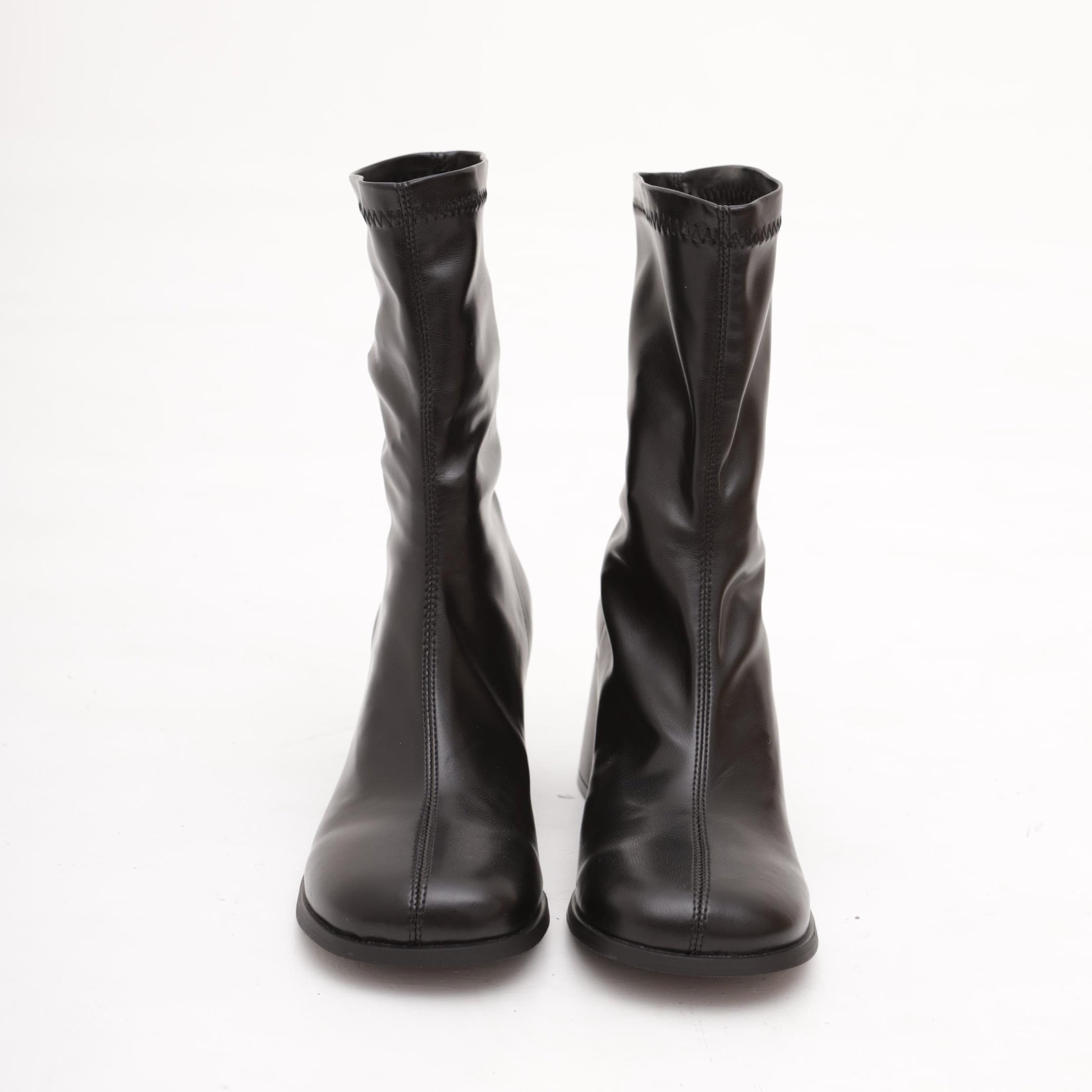 STIVALETTO STRETCH NERO MP757PUNE CHOCOLA