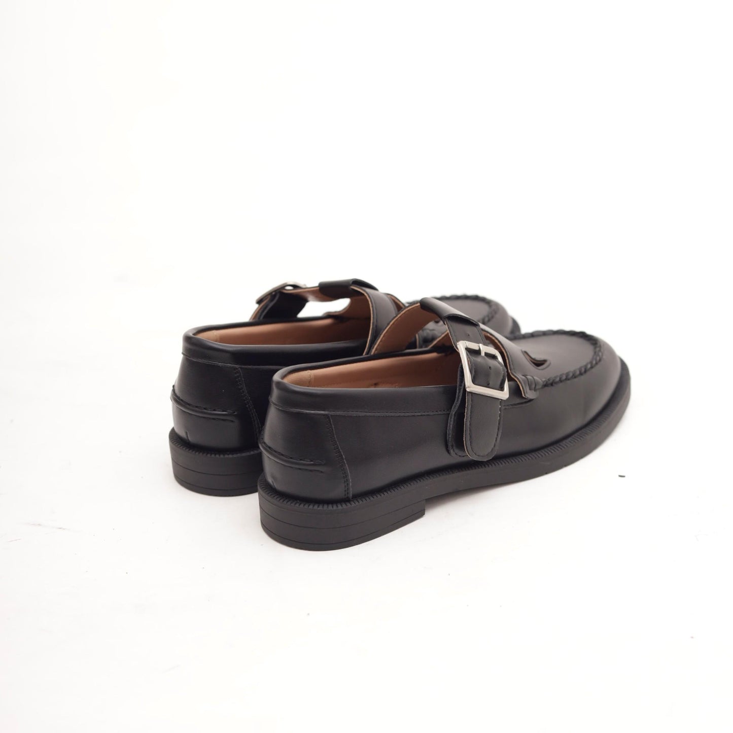 MARY JANE FLAT DUE BUCHI NERO 
