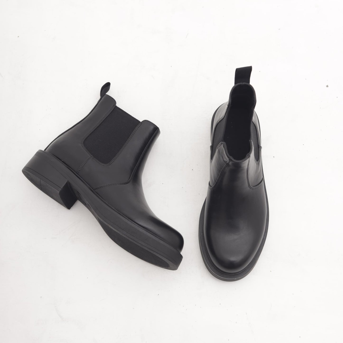 STIVALETTO CHELSEA BASSO NERO 