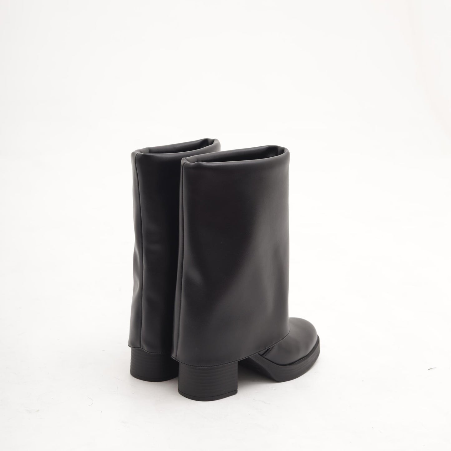 STIVALETTO TACCO RISVOLTATO 