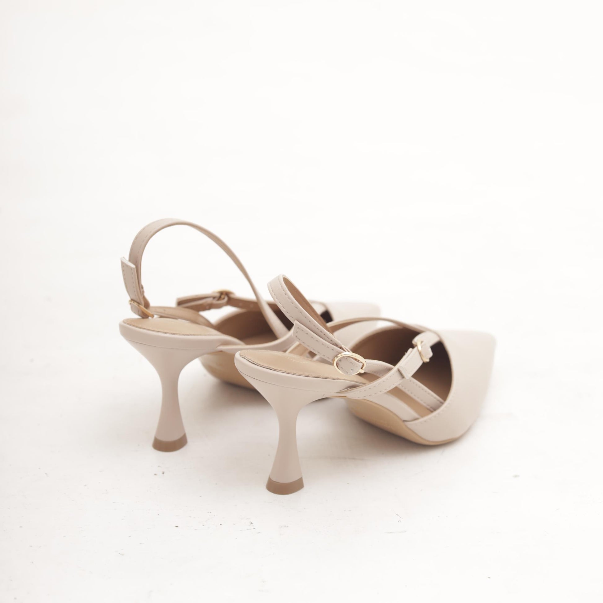 SLINGBACK V NUDE 