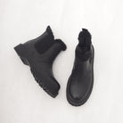 STIVALETTO CHELSEA BASSO FUR NERO 